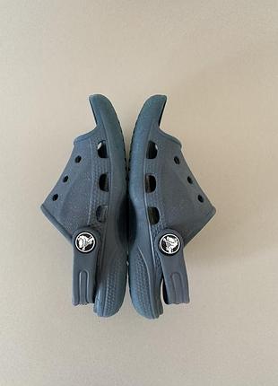 Crocs c8, шлепанці crocs, дитяче взуття 4