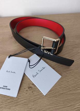 Кожаный ремень paul smith