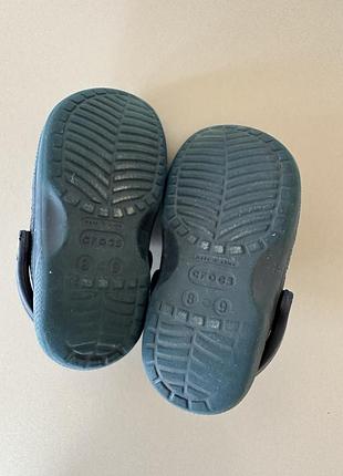 Crocs c8, шлепанці crocs, дитяче взуття 8
