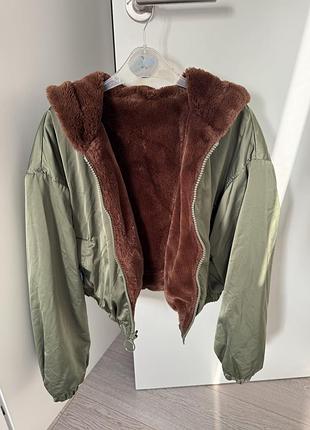 Бомбер куртка h&m 4