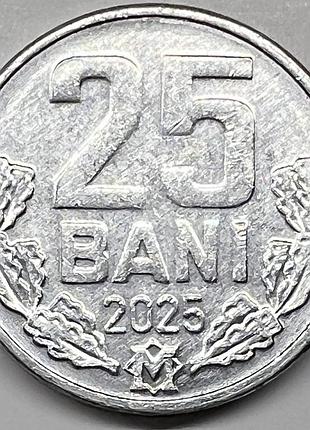 Молдова 25 бани 2025