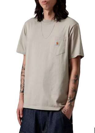 Мужская футболка carhartt wip relaxed fit оригинал new !