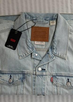 Куртка levis relaxed trucker jacket. original. нова. xl