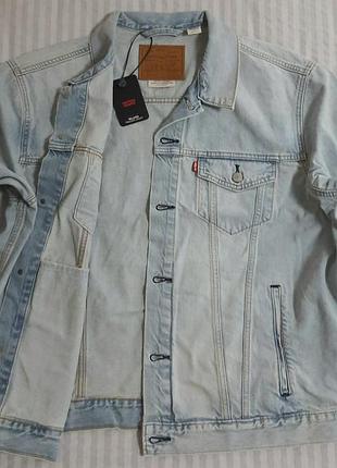 Куртка levis relaxed trucker jacket. original. нова. xl 5