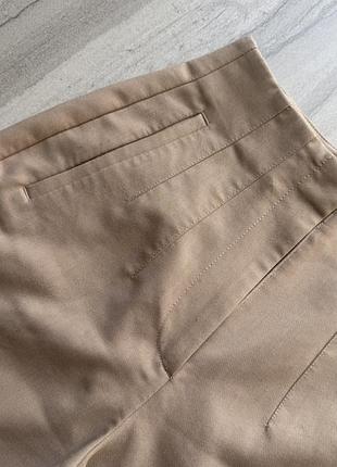 Брюки zara бежеві висока посадки 8