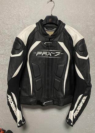 Мотокуртка шкіряна probiker prx-7 alpina harley davidson