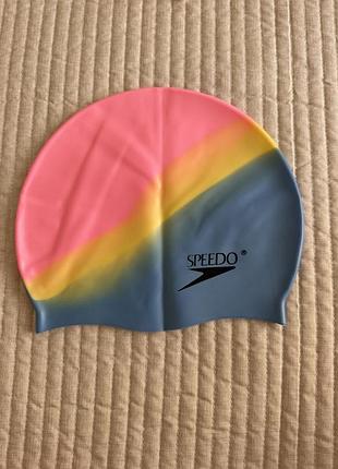 Шапочка для плавання speedo multi colour silc cap