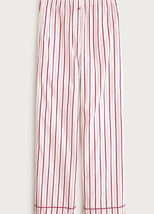 J.crew cotton poplin піжамні штани xl нові з біркою