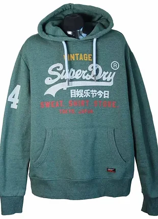 Мужская кофта худи super dry, размер хл