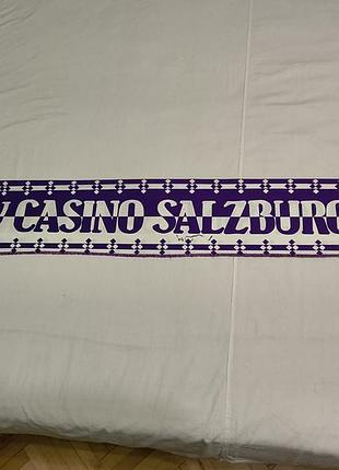 Vintage 1994 - sv casino salzburg  - вінтажний фанатський шарф фк " казино зальцбург" австрія
