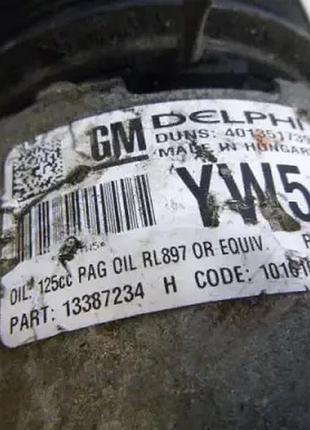 Компресор кондиціонера opel 1,7 cdti 13387234 3