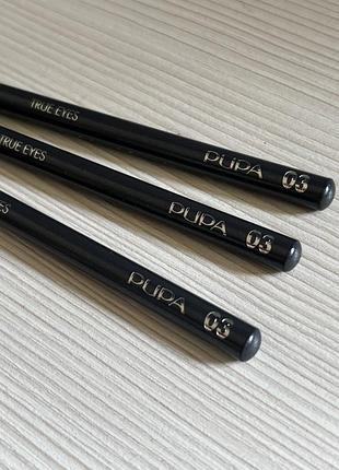 Олівець для очей pupa true eyes eye liner pencil, відтінок 03
