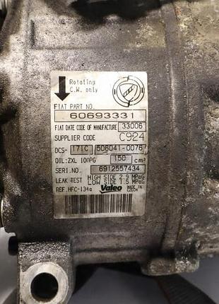 Компресор кондиціонера alfa romeo 159 1.9jtd 7