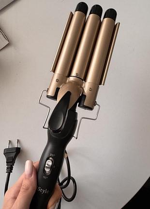 Плойка g-style 3d waver для волосся, 22 мм 6