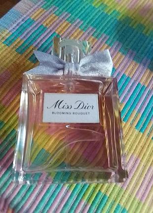 Dior, miss dior blooming bouquet, edt, 100 ml, парфюм