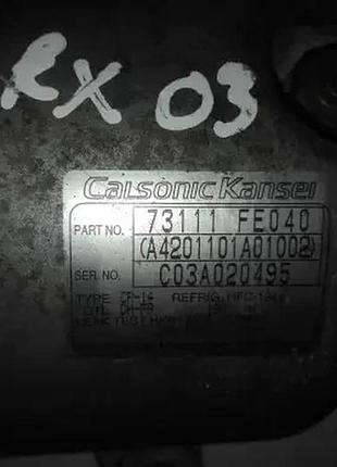 Компрессор кондиционера subaru impreza gd 2