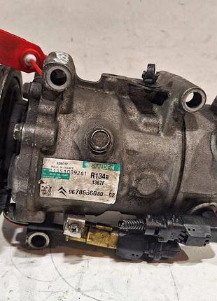 Компрессор кондиционера 9678656080 peugeot 208 1.6 ehdi 12