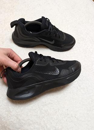 Кроссовки nike wearallday black 41р 26.5см