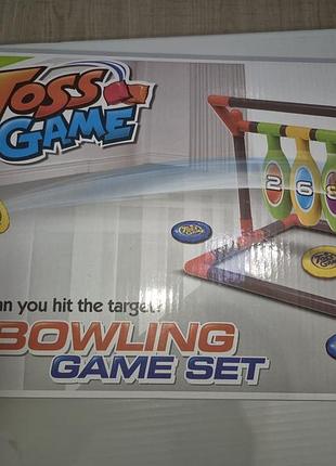 Дитячий ігровий набір king sport боулінг / toss game