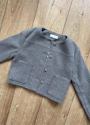 Укорочений піджак zara 4
