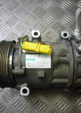 Автозапчасть компрессор кондиционера cit. c5 peugeot 407 2.0 hdi б/у оригинал