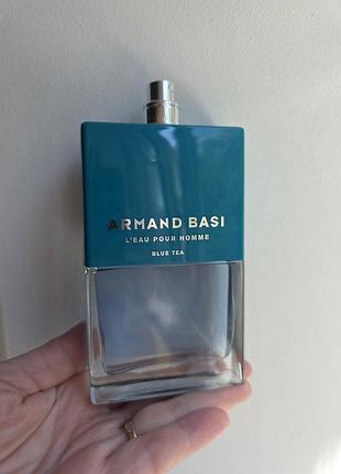 Туалетна вода чоловіча armand basi l'eau pour homme blue tea б/у 125 мл