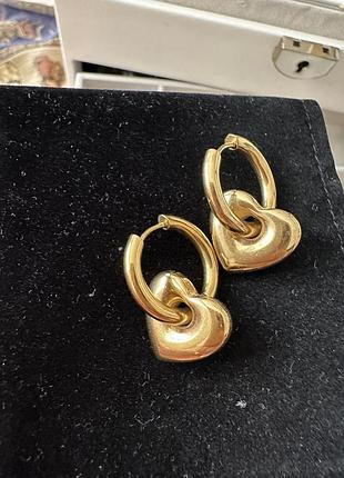 Сережки серця