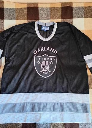 Джерсі вінтаж starter nfl oakland los angeles raiders hockey jersey