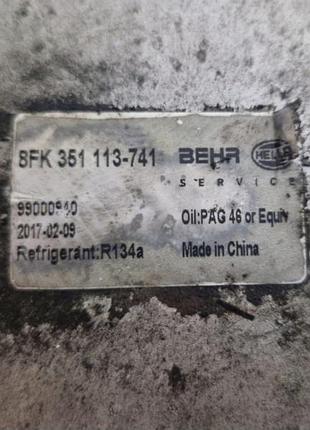 Компрессор кондиционера renault 1.5dci 99000940 3
