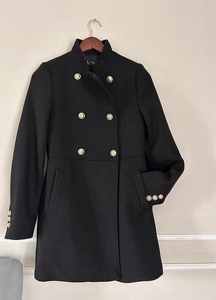 Пальто zara з 50% wool