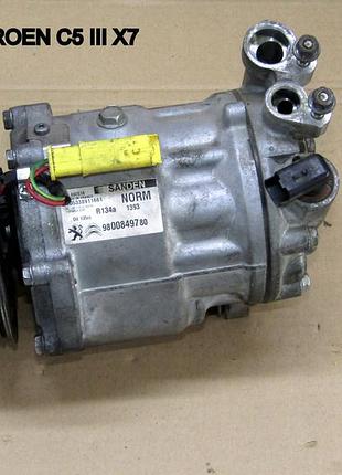 Компрессор кондиционера citroen c5 iii 3.0 hdi 9800849780