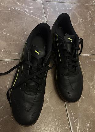 Футзалки puma чорні 2