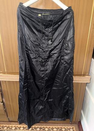 Спідниця mng mango жіноча чорна під балонову leisure wear карго чорна m