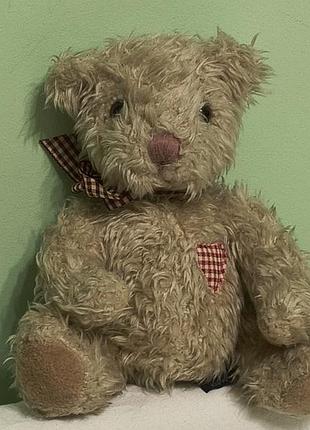 Vintage - 90 -х - russ berrie hucklebear - винтажный редкий плюшевый мишка - расс берри хакльбери - 25 см