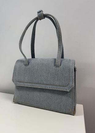 Сумочка zara джинсова