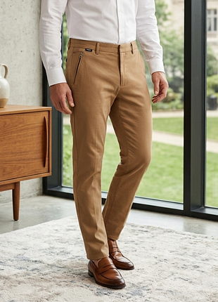 Чоловічі штани чинос boss kaito slim fit р. 50 / l