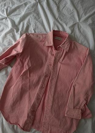 Джинсовая рубашка balenciaga розмір s