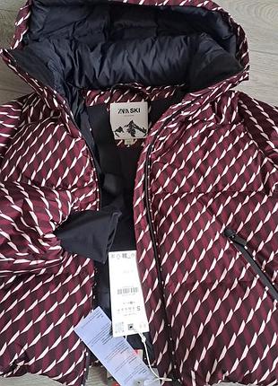 Натуральный пуховик zara sky collection наполнитель пух перо