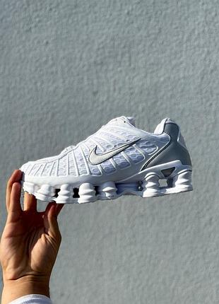 Nike shox tl triple white