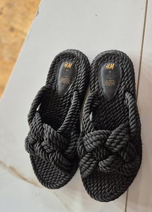 Шльопанці h&m