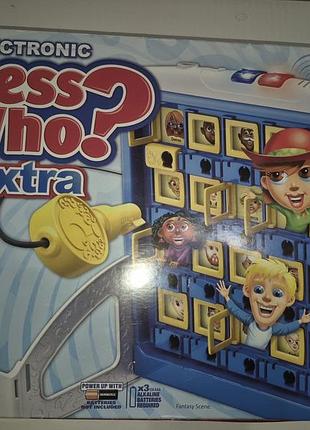 Электронная настольная игра electronic guess who? extra (угадай кто? экстра) от компании hasbro