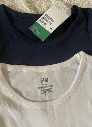 Набір 2 майки h&m на вік 8-10 років