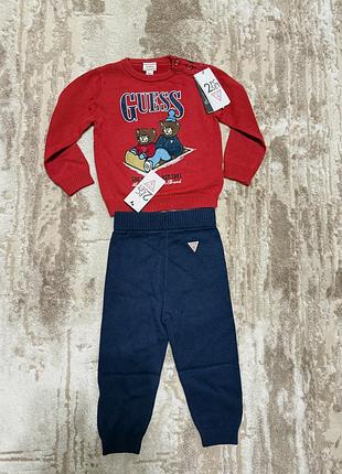 Дитячий костюм guess зимовий розмір 80 в хорошому стані