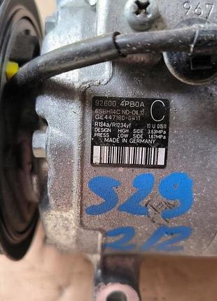 Компрессор кондиционера renault oe 926004pb0a 4