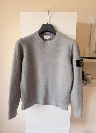 Свитер stone island sweater crewneck wool