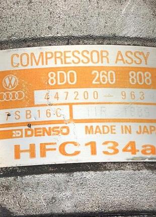 Компресор кондиціонера vw passat b5 8d0260808 4