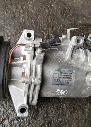 Компресор кондиціонера 926003vd0a 1.5 dci nissan juke renault clio iv