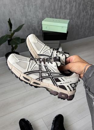 Asics gel-kahana 8 white/beige/black