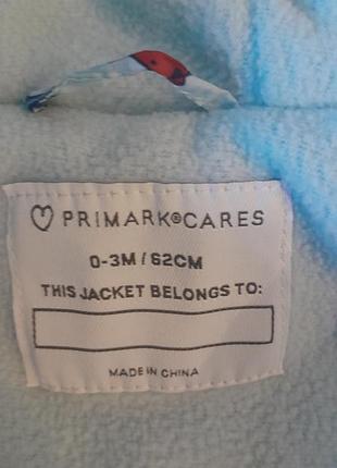 Комбинезон деми 0-3 мес primark 2