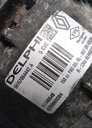 Компрессор кондиционера renault scenic ii 2.0 compressor dci 6